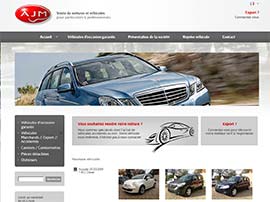 AJM CAR S.A website